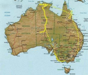Australien KarteK