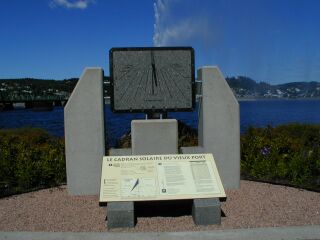 Sonnenuhr in Chicoutimi